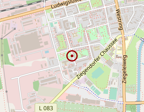 Karte: Diakonie-Pflegedienst Südwestmecklenburg gGmbH Sozialstation Parchim