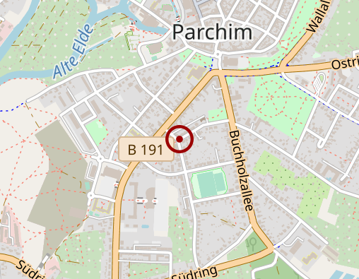 Karte: Bötefür, Marion, med. Fußpflege Praxis für Podologie