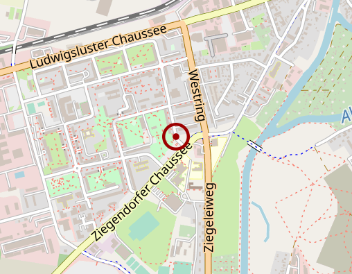 Karte: Ambulanter Pflegedienst der Volkssolidarität KV Parchim e. V.