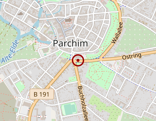 Karte: Siemitkowski Anja Praxis für Physiotherapie