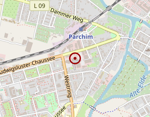 Karte: Apotheke im Parchim-Center