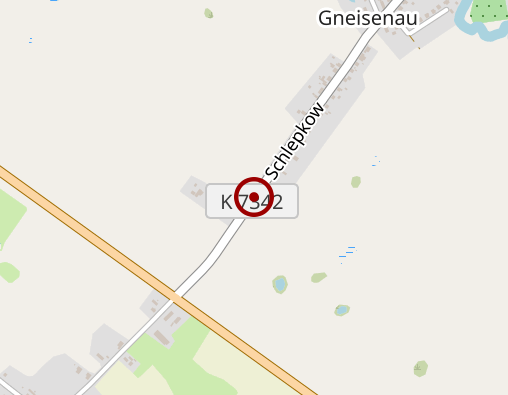 Karte: Sonnenhof Uckermark in Uckerland