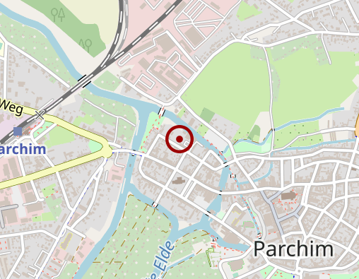 Karte: Ambulanter Pflegedienst -Sozialstation der AWO - Parchim