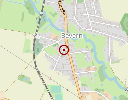 Karte: Tagespflege Bevern