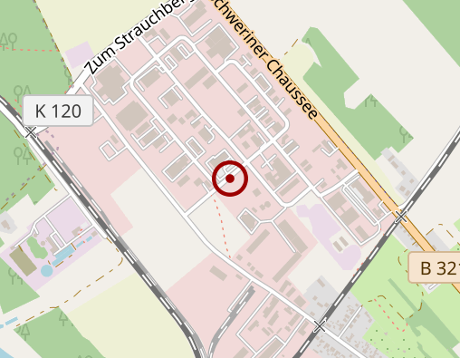 Karte: Lewitz-Werkstätten gGmbH