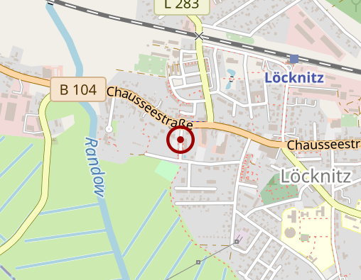 Karte: Tagespflegeeinrichtung "Randowtal"