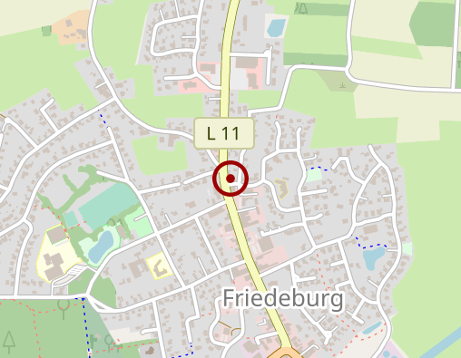 Karte: Ambulante Krankenpflege Friedeburg/Wiesmoor