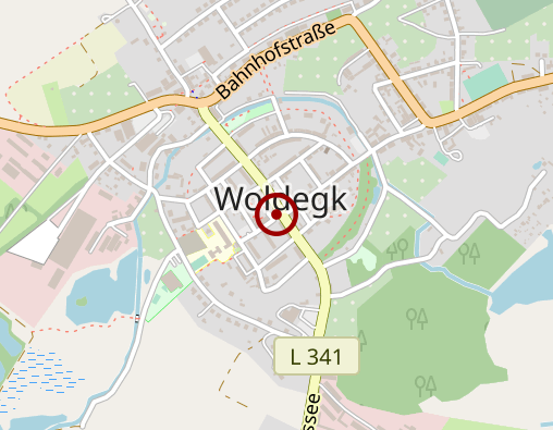 Karte: DRK KV Mecklenburgische Seenplatte e. V. Gesundheitsdienst "Pflege daheim"