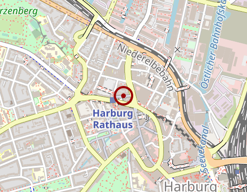 Karte: Brücke Harburg Treffpunkt für seelische Gesundheit Psychologische Beratungsstelle