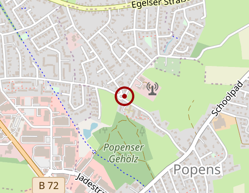 Karte: AWO Altenwohnanlage Aurich/Popens