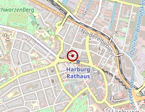 Karte: Johanniter-Unfall-Hilfe e.V. Ambulante Pflege Harburg