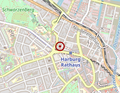 Karte: Schlüssel Zentrale Süderelbe GmbH Schlüsseldienst