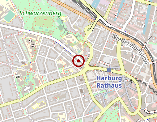 Karte: Reha Praxis Harburg