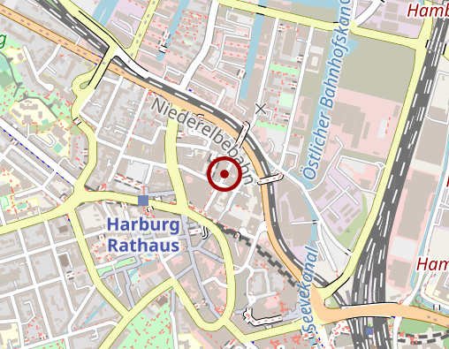 Karte: Blindenwerkstatt Harburg