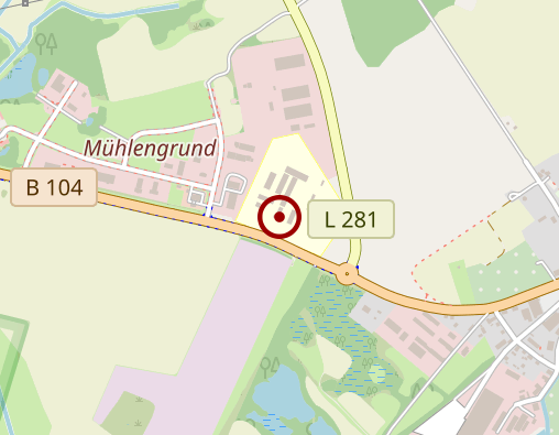 Karte: GWW Pasewalk Aussenstelle Woldegk