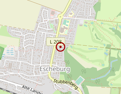 Karte: Flathmann Gisela Heilpraktikerin für Osteopathie