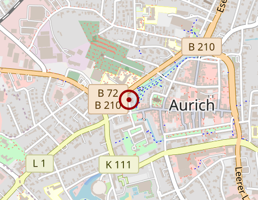 Karte: Diakonie Pflegedienst Aurich gGmbH