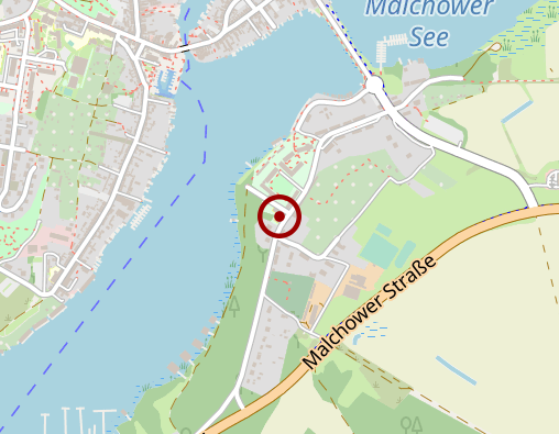 Karte: CURATA Psychiatrisches Pflegeheim Malchow