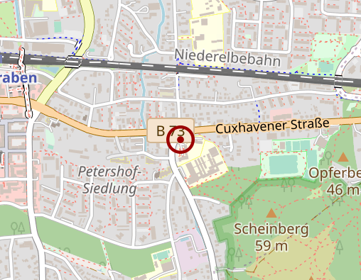 Karte: Seniorenresidenz Neugraben, vhw Wohnen im Alter