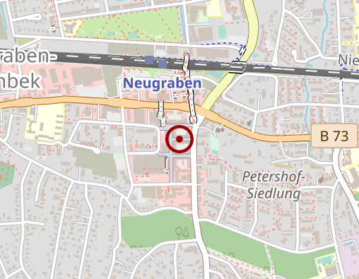 Karte: Asklepios Klinikum Harburg - Neugraben