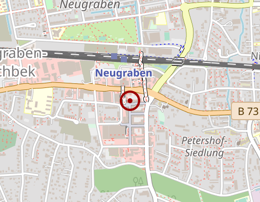 Karte: MBD Medicare Hamburg Süd GmbH & Co. KG