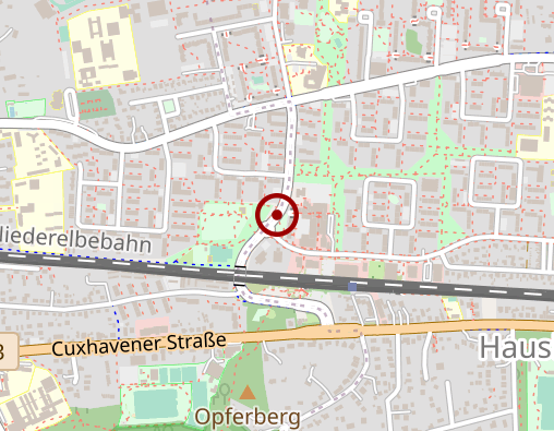 Karte: Seniorenwohnanlage Neuwiedenthal