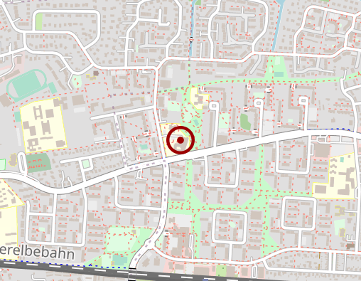 Karte: Seniorenwohnanlage Neuwiedenthal, VHW Wohnen im Alter