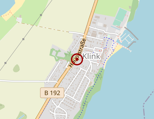 Karte: AWO Tagespflege Klink