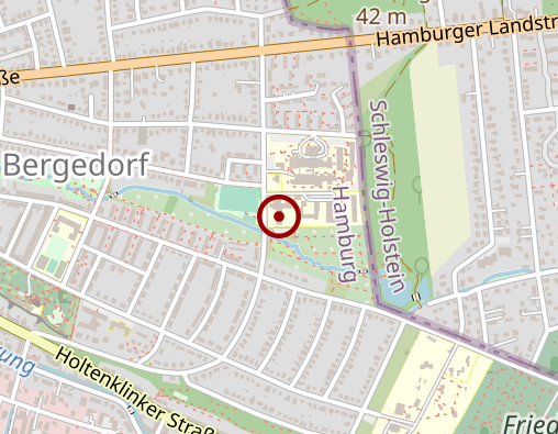 Karte: Alten- und Pflegeheim der Georg-Behrmann-Stiftung