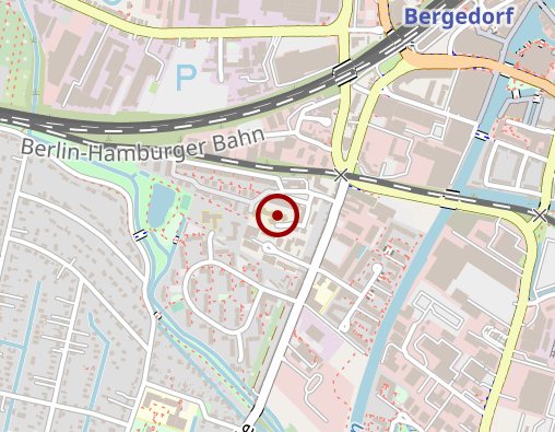 Karte: ELIM Seniorencentrum Bergedorf