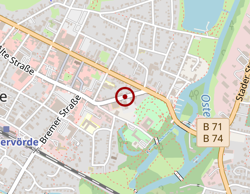 Karte: DRK Kreisverband Bremervörde e.V.