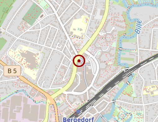 Karte: Praxis-Klinik Bergedorf