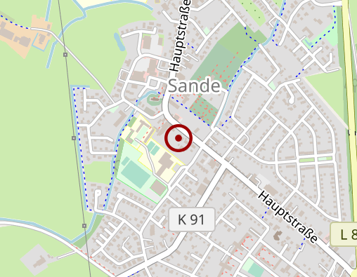 Karte: Sozialstation Sande