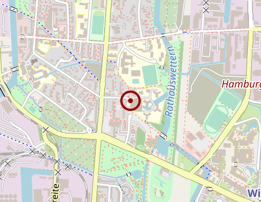 Karte: PFLEGEN & WOHNEN WILHELMSBURG Demente