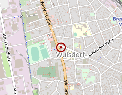 Karte: Ambulante Krankenpflege Schlodtmann