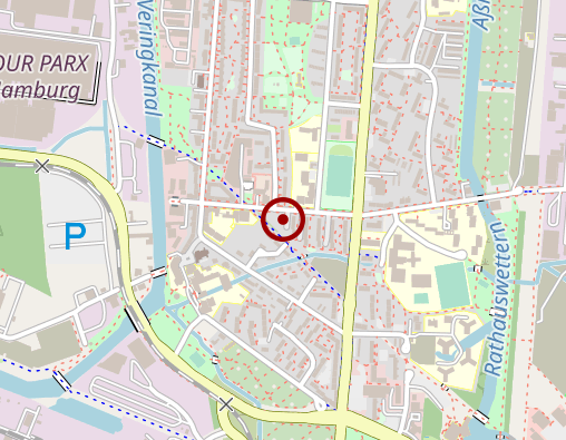 Karte: Tagespflegestätte Wilhelmsburg