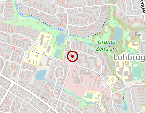 Karte: Wilhelm Leuschner Flutopfer Stiftung von 1962 Betreutes Wohnen