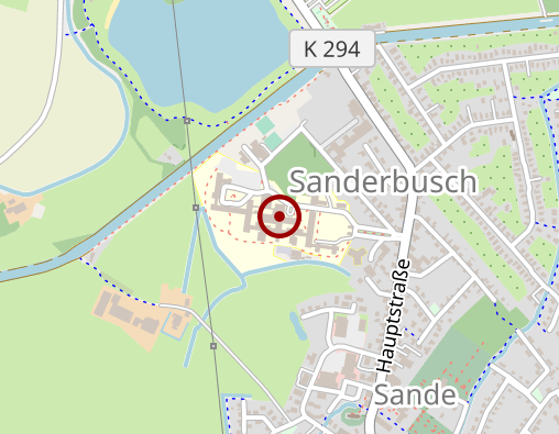Karte: Nordwest-Krankenhaus Sanderbusch