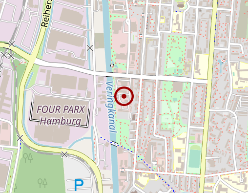 Karte: Asklepios Klinikum Harburg - Wilhelmsburg