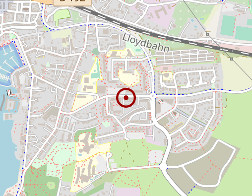 Karte: Psychotherapeutische Praxis für Kinder und Jugendliche