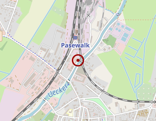 Karte: Lebenshilfe Uecker - Randow e.V.