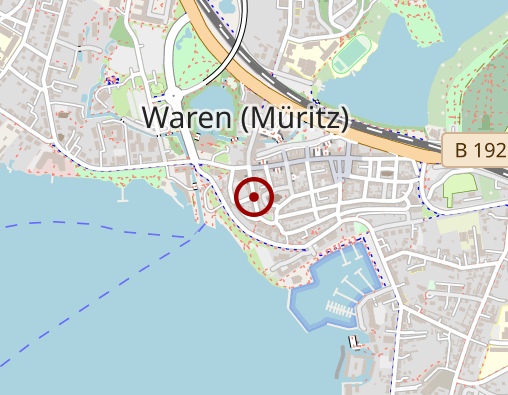 Karte: Perspektive e. V. Waren