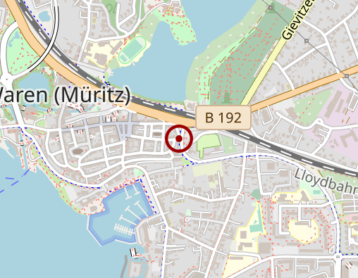 Karte: Warener Pflegedienst Heiko Quiram