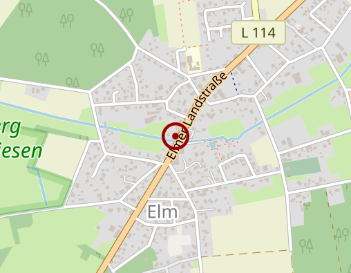 Karte: Felde zum Birgit