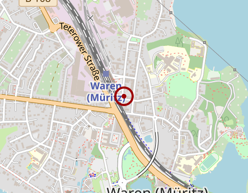 Karte: Taxi-Zentrale am Bahnhof