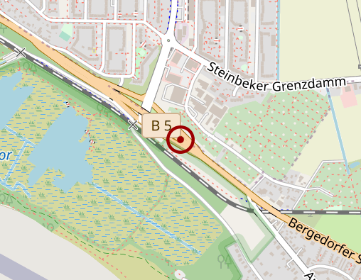 Karte: BG Klinikum Hamburg gGmbH