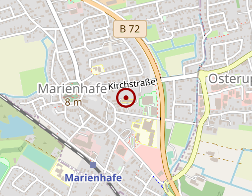 Karte: Liekedeler Betriebsges. mbH Seniorenhuus -Vollstationär-