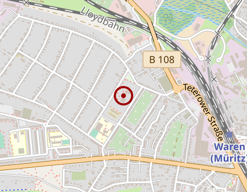 Karte: DRK Pflegeeinrichtung ""Müritzpark