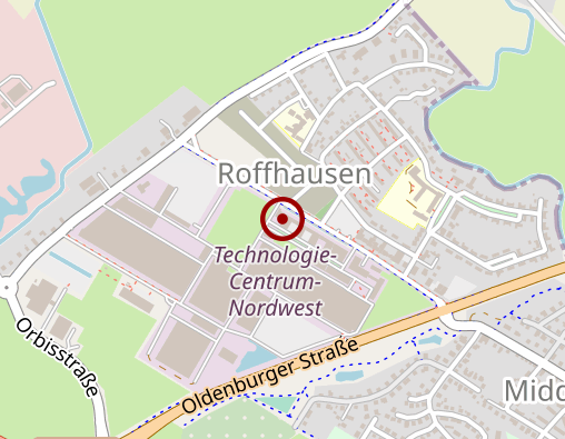 Karte: Mebino Medizinisches Bildungsz. Nord Rettungsdienstschule Wilhelmshafen