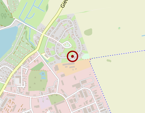 Karte: Tagespflege am Warensberg